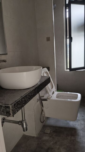 Bathroom in 4 BHK Apartment at Sanghi Residency, Prabhadevi – for Rent