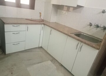 Kitchen in 2 BHK Builder Floor at Ramesh Nagar – for Rent