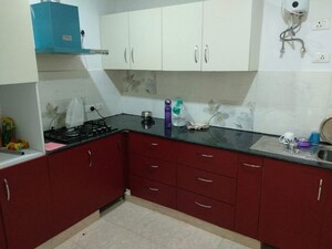 Kitchen in 2.5 BHK Apartment at MI Rustle Court, Gomti Nagar – for Rent