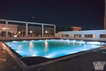 Swimming Pool in 2.5 BHK Apartment at MI Rustle Court, Gomti Nagar – for Rent