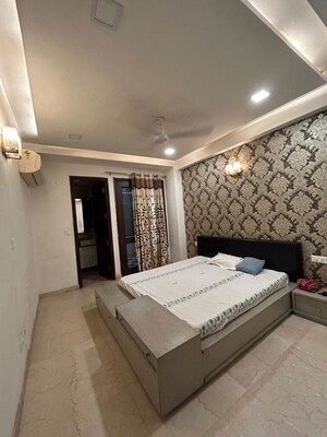 Bedroom in 3 BHK Builder Floor at Kalkaji – for Rent