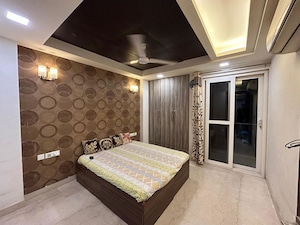 Bedroom in 3 BHK Builder Floor at Kalkaji – for Rent