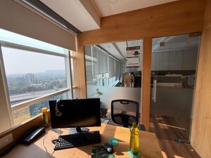Living Room in  Office Space at Shelton Sapphire, Cbd Belapur Sector 15 – for Rent