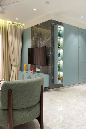 Living Room in 3 BHK Apartment at Ram India Swastika, Bibwewadi – for Sale