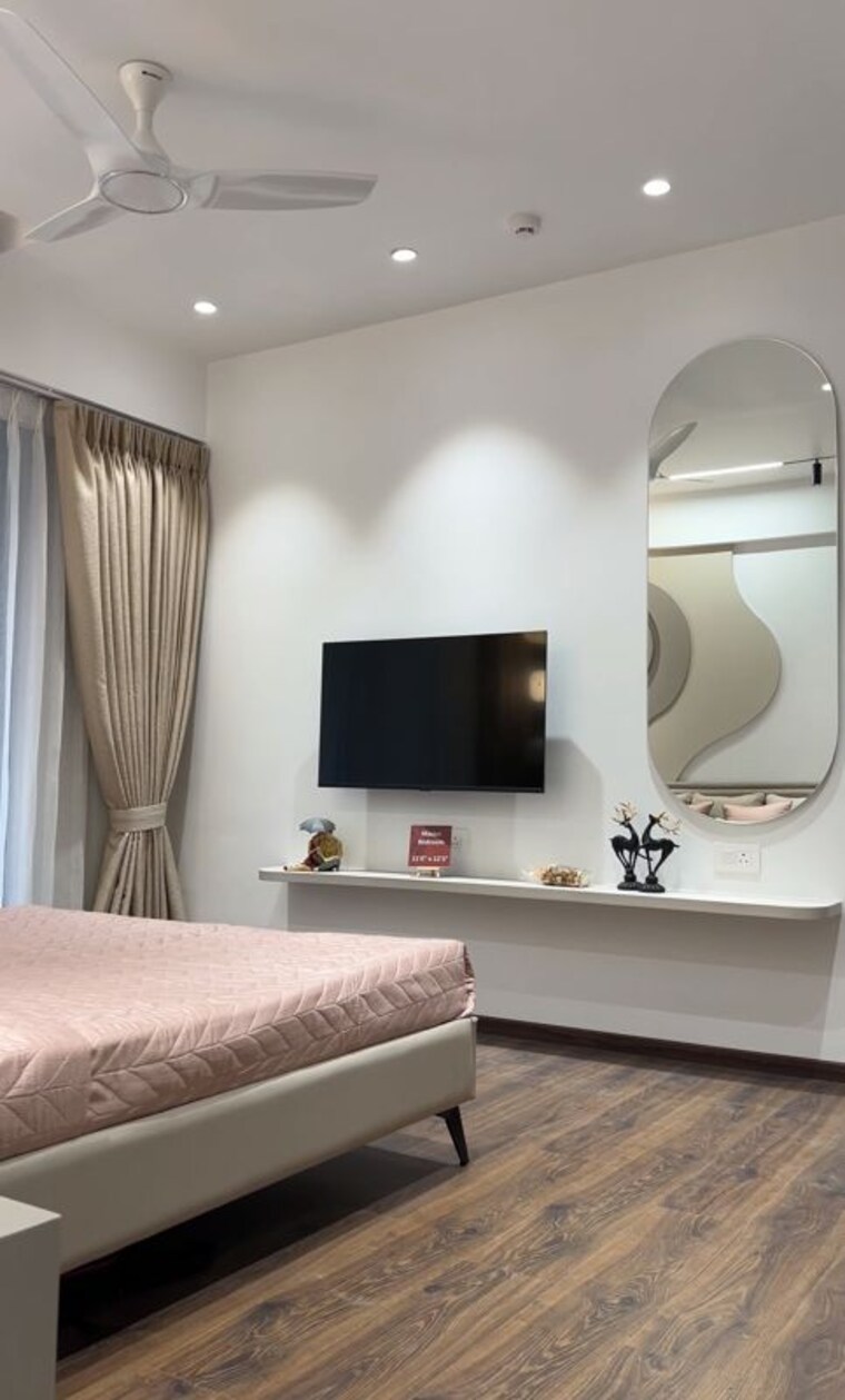 Master Bedroom, ram-india-swastika 3 Bedroom 1089 Sq.Ft. Apartment In Bibwewadi Pune 9853308