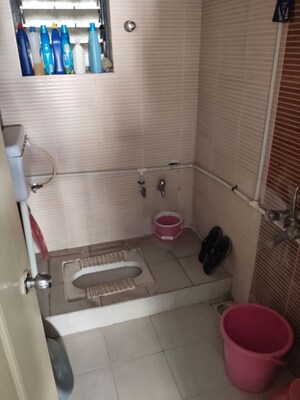 Bathroom in 1 BHK Apartment at Madhuvishwa CHS, Bavdhan – for Rent