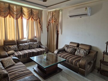 Living Room in 3 BHK Apartment at Dhakoli – for Rent