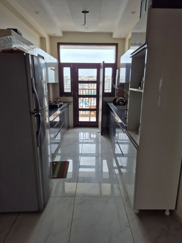 Kitchen, dhakoli 3 Bedroom 2200 Sq.Ft. Apartment In Dhakoli Zirakpur 9858587