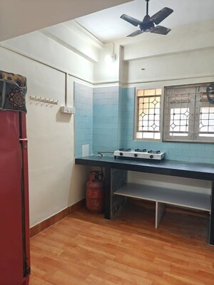 Kitchen in 1 BHK Apartment at Powai Satyam CHS, Powai – for Rent