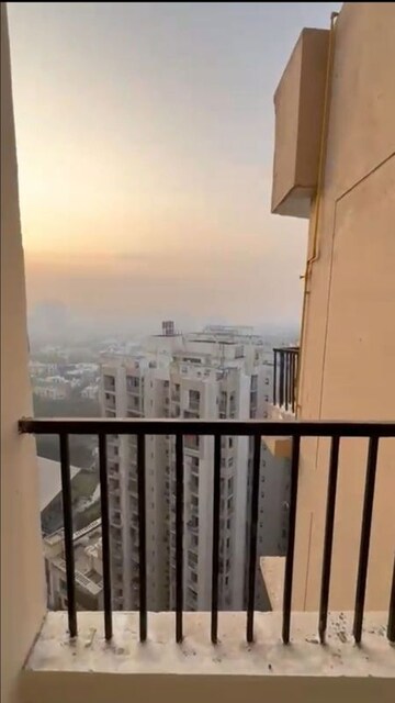 Balcony in 3 BHK Apartment at Amrapali Heartbeat City, Sector 107 – for Rent