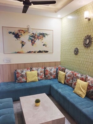 Bedroom in 2 BHK Builder Floor at Dhakoli – for Sale