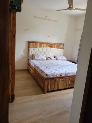 Bedroom in 3.5 BHK Apartment at Konark Karia Riva, Mundhwa – for Rent