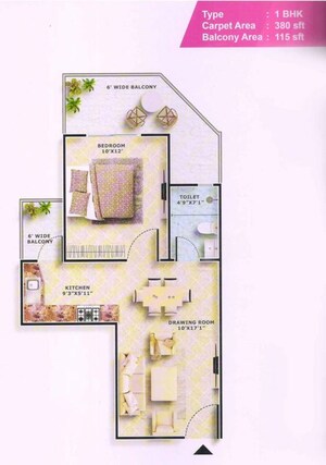 Master Plan in 1 BHK Apartment at Emerald Anmol, Sector 88 – for Sale