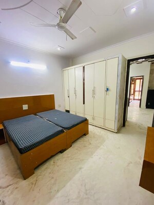 Bedroom in 3 BHK Builder Floor at RWA Residential Society Sector 46, Sector 46 – for Rent