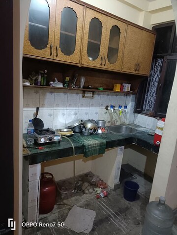 Kitchen in 1 BHK Builder Floor at Shyam Park Extension – for Rent