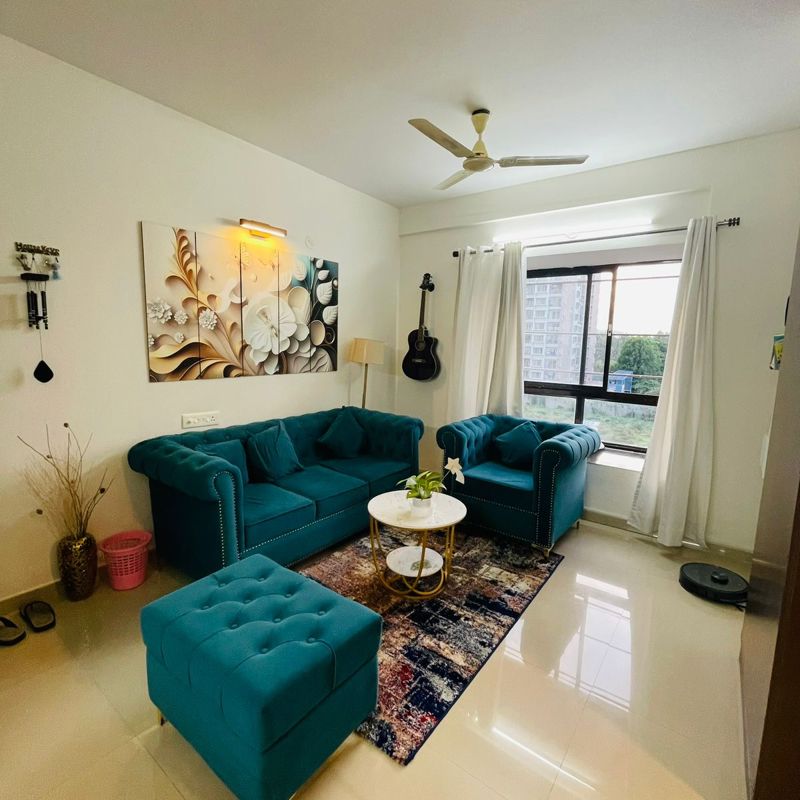 2 BHK + Pooja Room Apartment For Rent in Patel Smondoville