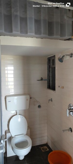 Bathroom in 1 BHK Apartment at JSB Nakshatra Aarambh, Naigaon East – for Rent