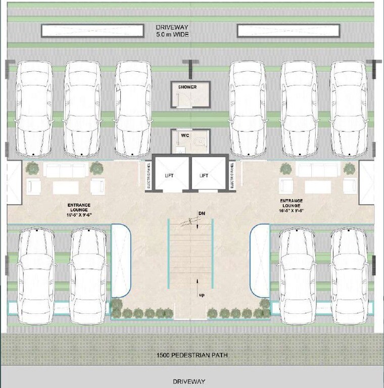 Floor Plan, sector 89a 2.5 Bedroom 1103 Sq.Ft. Apartment In Sector 89a Gurgaon 9859206