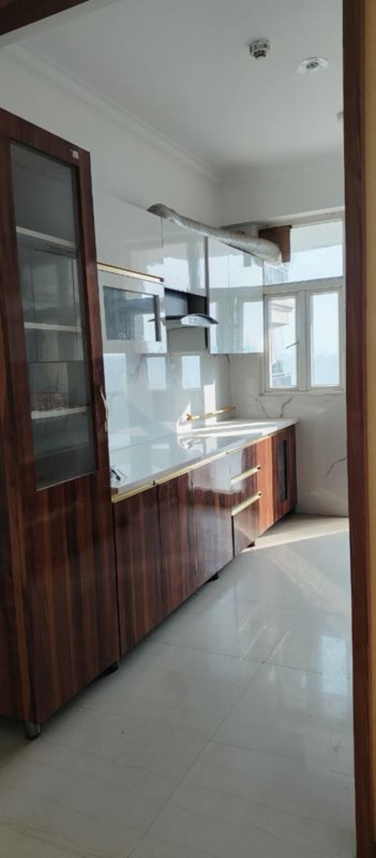 Kitchen, saviour-greenisle 3 Bedroom 1600 Sq.Ft. Apartment In Sain Vihar Ghaziabad 8314876