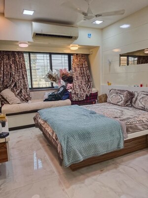 Bedroom in 1 BHK Apartment at Shree Rajal Deep, Kopar Khairane – for Rent