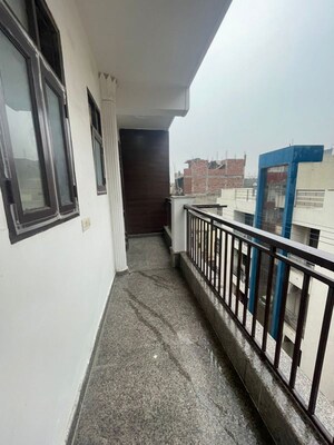 Balcony in 2 BHK Builder Floor at Chattarpur – for Rent