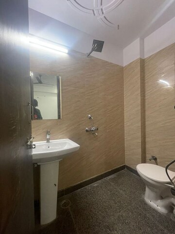 Bathroom in 2 BHK Builder Floor at Chattarpur – for Rent