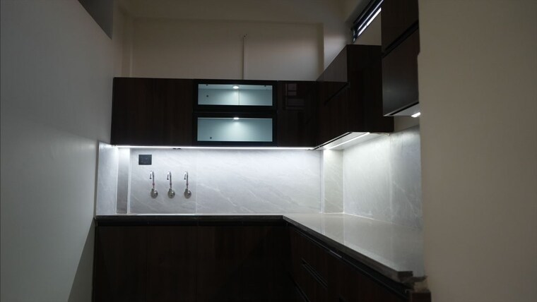 Kitchen, greater brijeshwari annexe 2 Bedroom 1050 Sq.Ft. Builder Floor In Greater Brijeshwari Annexe Indore 9852213
