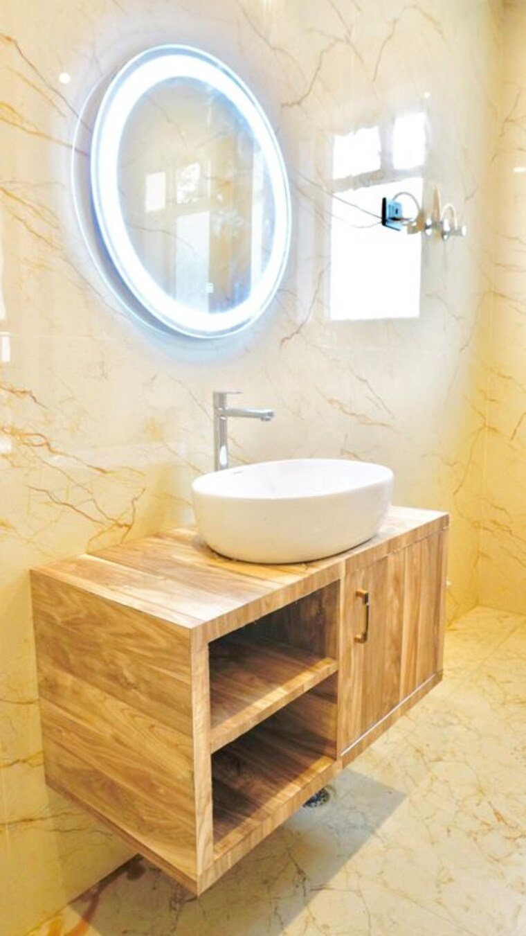 Bathroom, takshaya-green 6+ Bedroom 1500 Sq.Ft. Penthouse In Nijampur Malhaur Lucknow 9860184