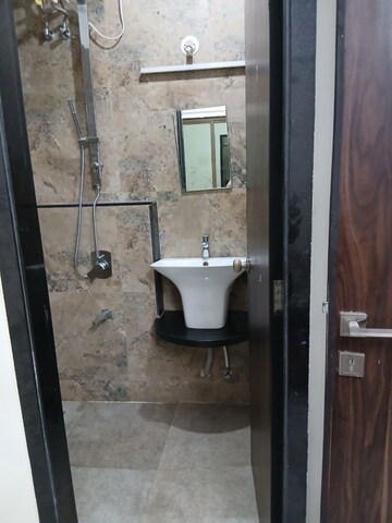 Bathroom in 3 BHK Apartment at Larkins Pride Palms, Kolshet Road – for Sale