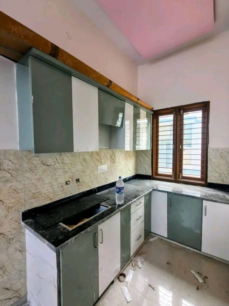Kitchen, raksha puram 3 Bedroom 93 Sq.Yd. Independent House In Raksha Puram Meerut 9843707