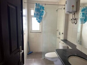 Bathroom in 3 BHK Apartment at Unitech Fresco, Sector 50 – for Rent