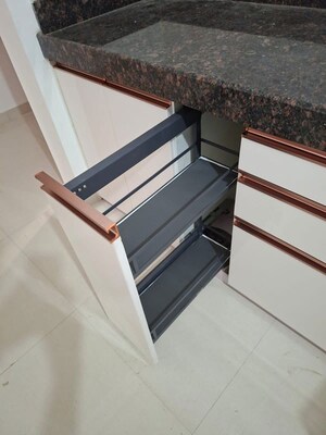 Staircase in 2 BHK Apartment at K Raheja Sterling, Mohammadwadi – for Rent