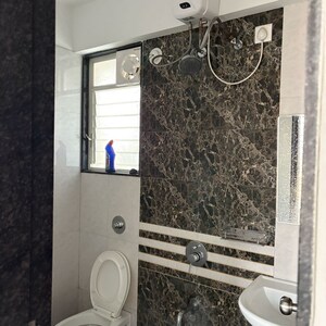 Bathroom in 1 BHK Apartment at Kanifnath Archana Paradise, Mohammadwadi – for Rent