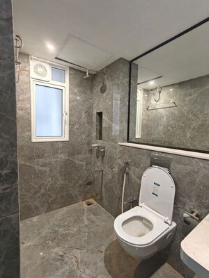 Bathroom in 2 BHK Apartment at Nahar Amaryllis Towers and Plaza, Chandivali – for Rent