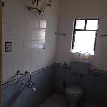Bathroom in 2 BHK Apartment at Sai Dwarkamai CHS, Nibm – for Rent