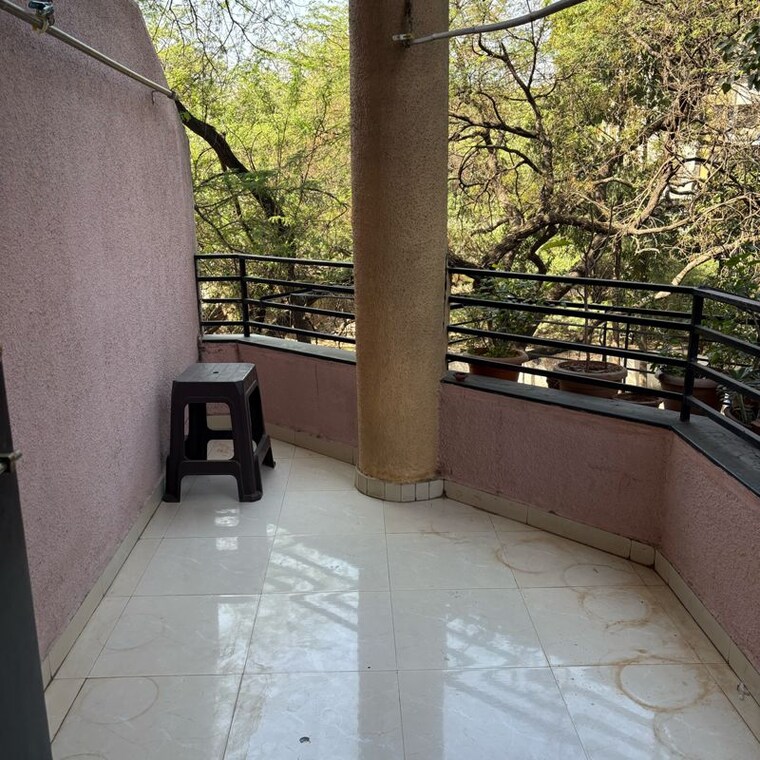 Balcony, sai-dwarkamai-chs 2 Bedroom 875 Sq.Ft. Apartment In Nibm Pune 9860704