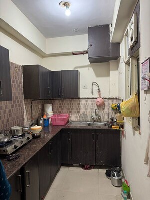 Kitchen in 3 BHK Apartment at Supertech Livingston, Sain Vihar – for Rent