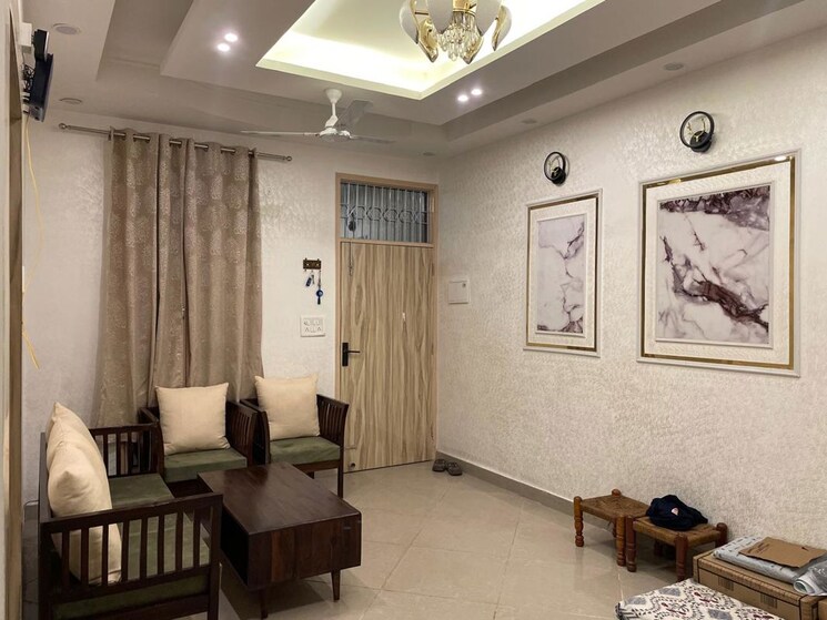 Living Room, gyan khand ii 2 Bedroom 1100 Sq.Ft. Apartment In Gyan Khand ii Ghaziabad 9860815