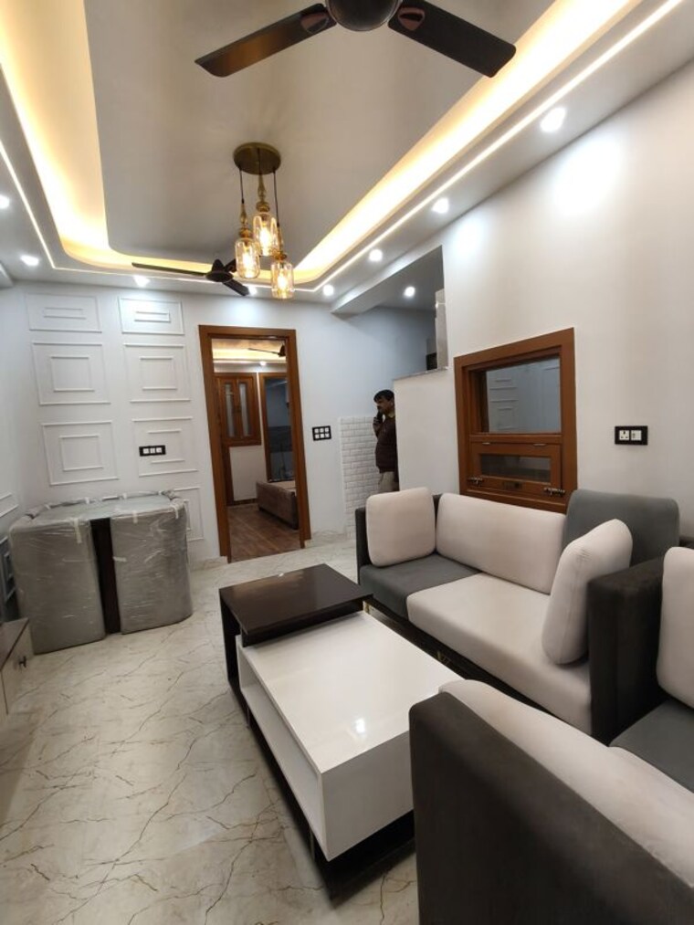 Living Room, divya-angels 1 Bedroom 675 Sq.Ft. Builder Floor In Indrapuram Ghaziabad 9861015