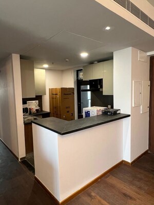 Kitchen in 3 BHK Apartment at Krisumi Waterside Residences, Sector 36a – for Rent