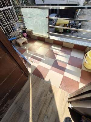 Balcony in 2 BHK Builder Floor at Divyansh Homes, Indrapuram – for Rent