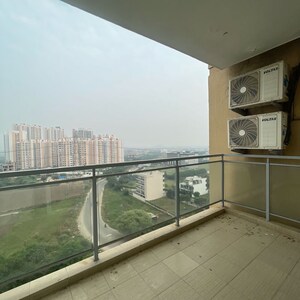 Balcony in 3 BHK Apartment at Emaar Imperial Gardens, Sector 102 – for Rent