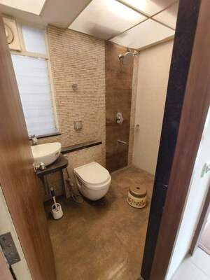 Bathroom in 2 BHK Apartment at Prathamesh Novellus, Kothrud – for Rent