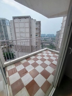 Balcony in 1 BHK Apartment at Shree Vardhman Green Court, Sector 90 – for Rent
