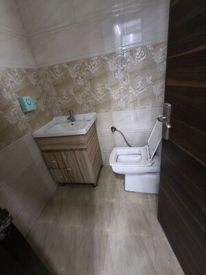 Bathroom in  Builder Floor at Divya Angels, Indrapuram – for Rent