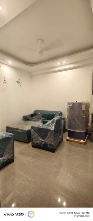 Living Room in 1 BHK Builder Floor at Saket – for Rent