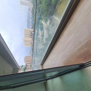 Balcony in 4 BHK Apartment at Kalpataru Immensa, Kolshet Road – for Sale