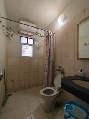 Bathroom in 3 BHK Apartment at Oxford Village Condominium, Wanowrie – for Rent