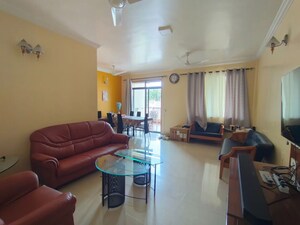 Living Room in 3 BHK Apartment at Oxford Village Condominium, Wanowrie – for Rent