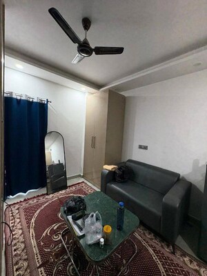 Living Room in 1 RK Builder Floor at Greenwood City, Sector 40 – for Rent
